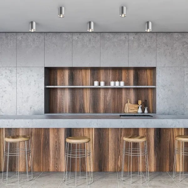 Zuma Line 44805-N - Bodové svietidlo RONDOO 1xGU10/50W/230V matný chróm