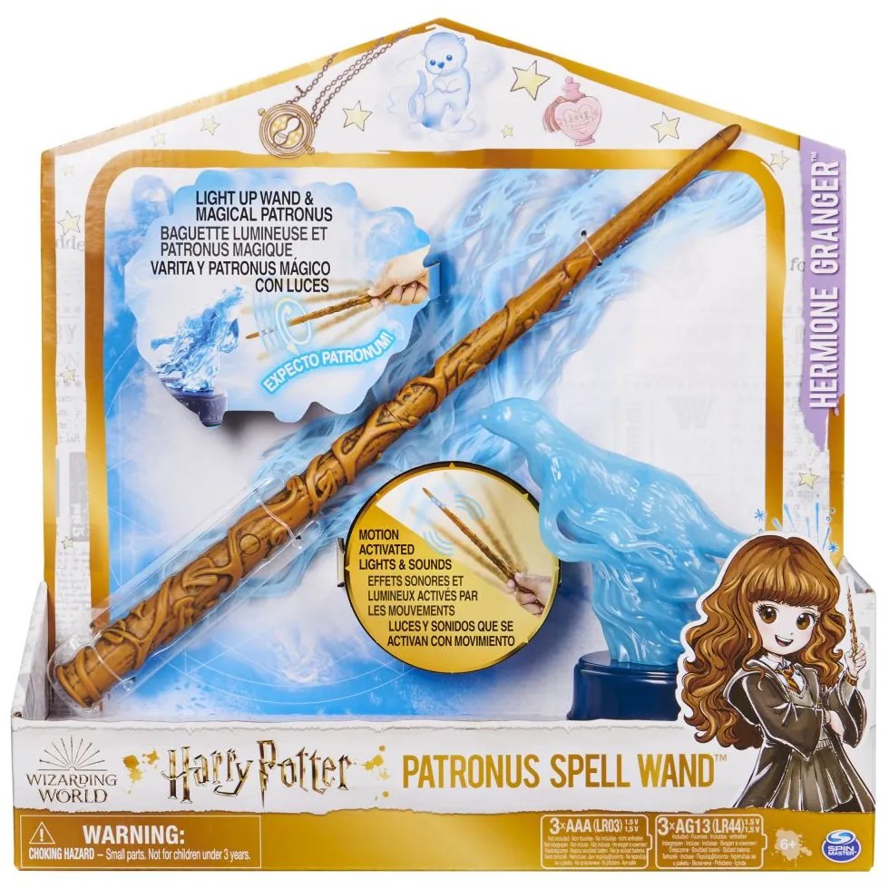 HARRY POTTER HERMIONIN PRÚTIK SO SVIETIACIM PATRONOM
