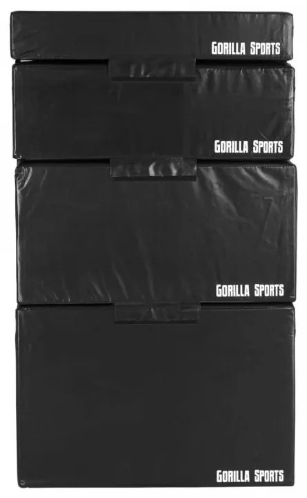 Gorilla Sports Jump Box čierny, 45 cm