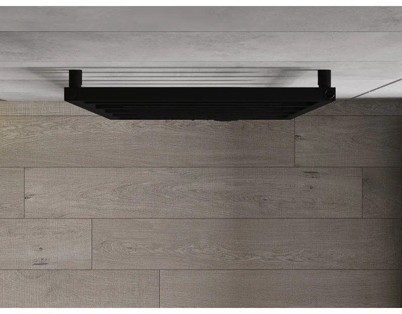 Mexen Orlando, vykurovacie teleso 1380 x 600 mm, 499 W, čierna, W207-1380-600-00-70