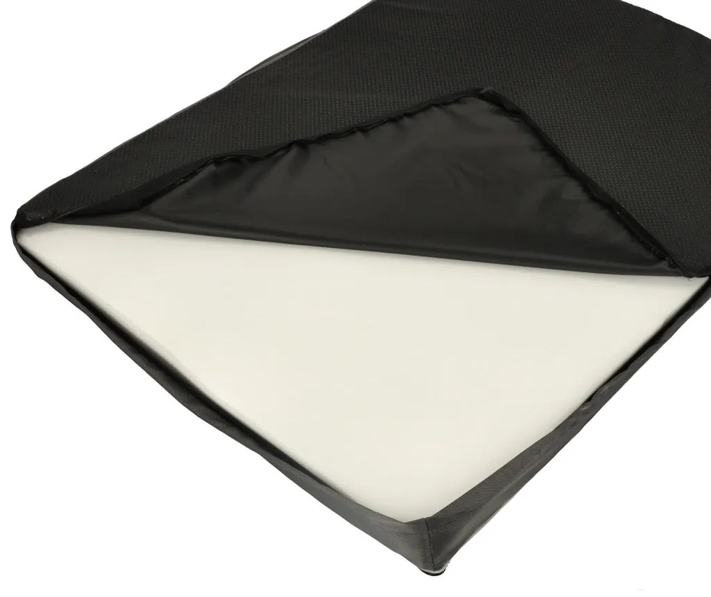 Ortopedický pelech pre psov sivý 90x70x10cm