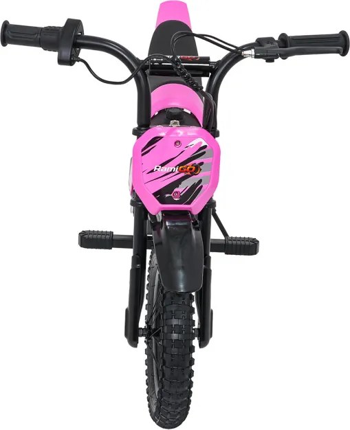 Elektrická motorka SHARK ružová