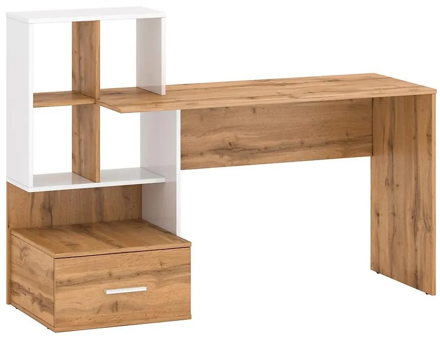 Písací stôl Stil 3 votan/biely