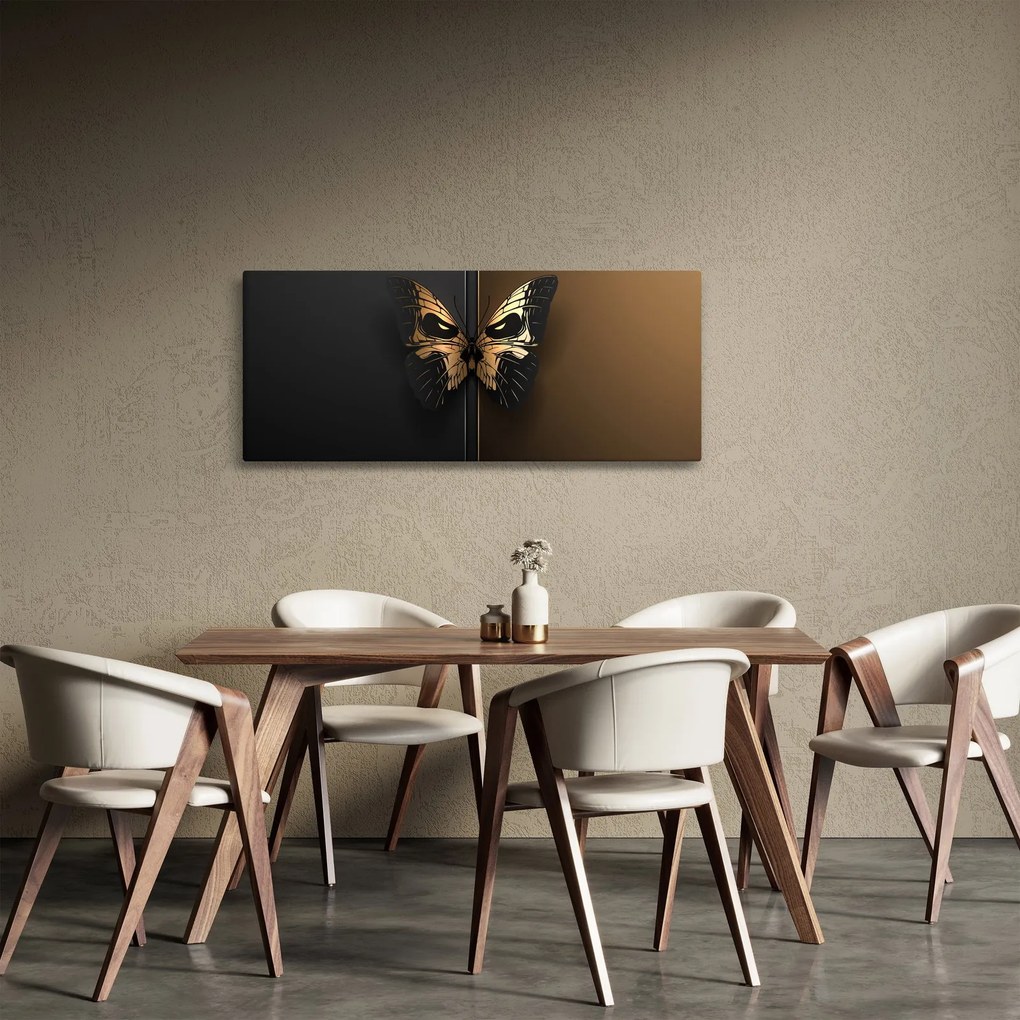 Obraz - Motýľ smrti (120x50 cm)