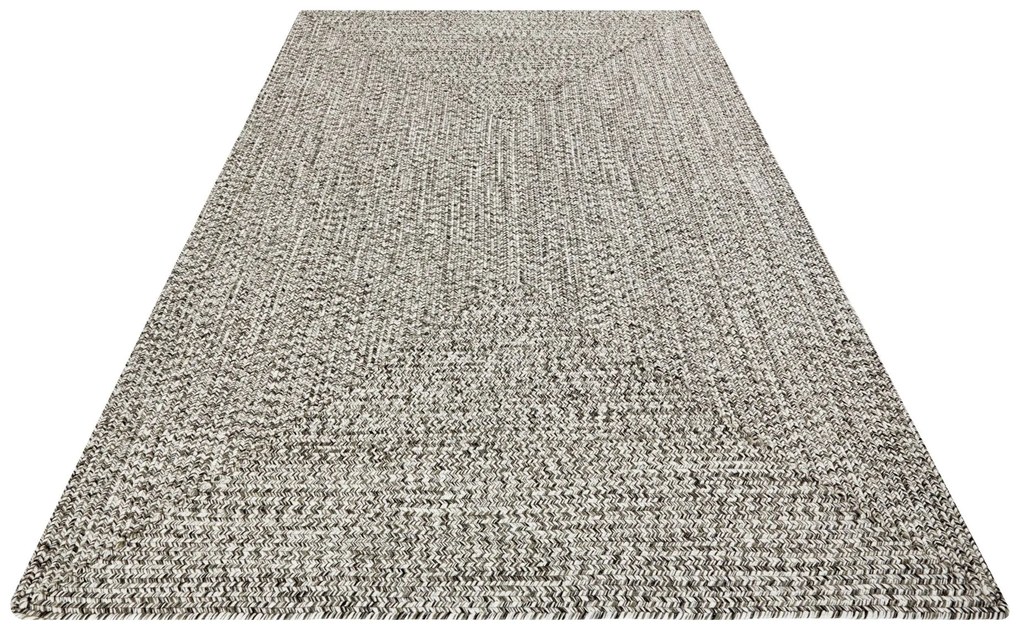 Kusový koberec Braided 105552 Melange – na von aj na doma, 160x230, béžová, chodba / predsieň, Hanse Home