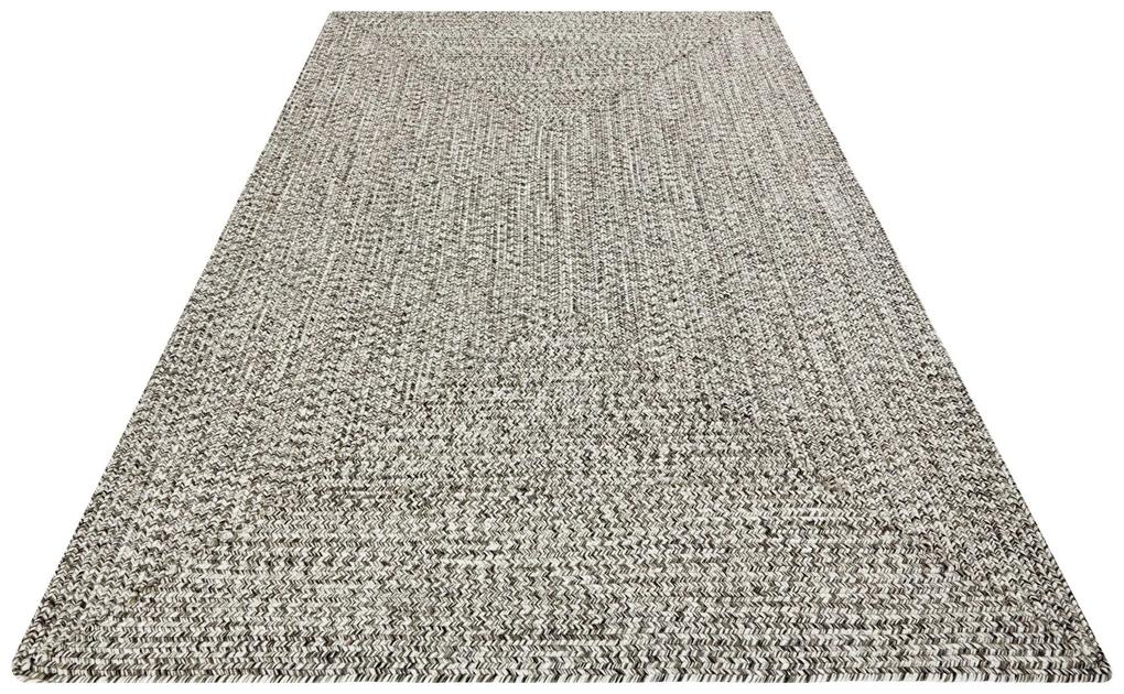 NORTHRUGS - Hanse Home koberce Kusový koberec Braided 105552 Melange – na von aj na doma - 120x170 cm