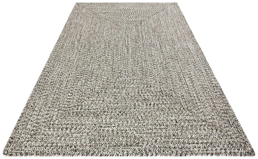 NORTHRUGS - Hanse Home koberce Kusový koberec Braided 105552 Melange – na von aj na doma - 80x200 cm