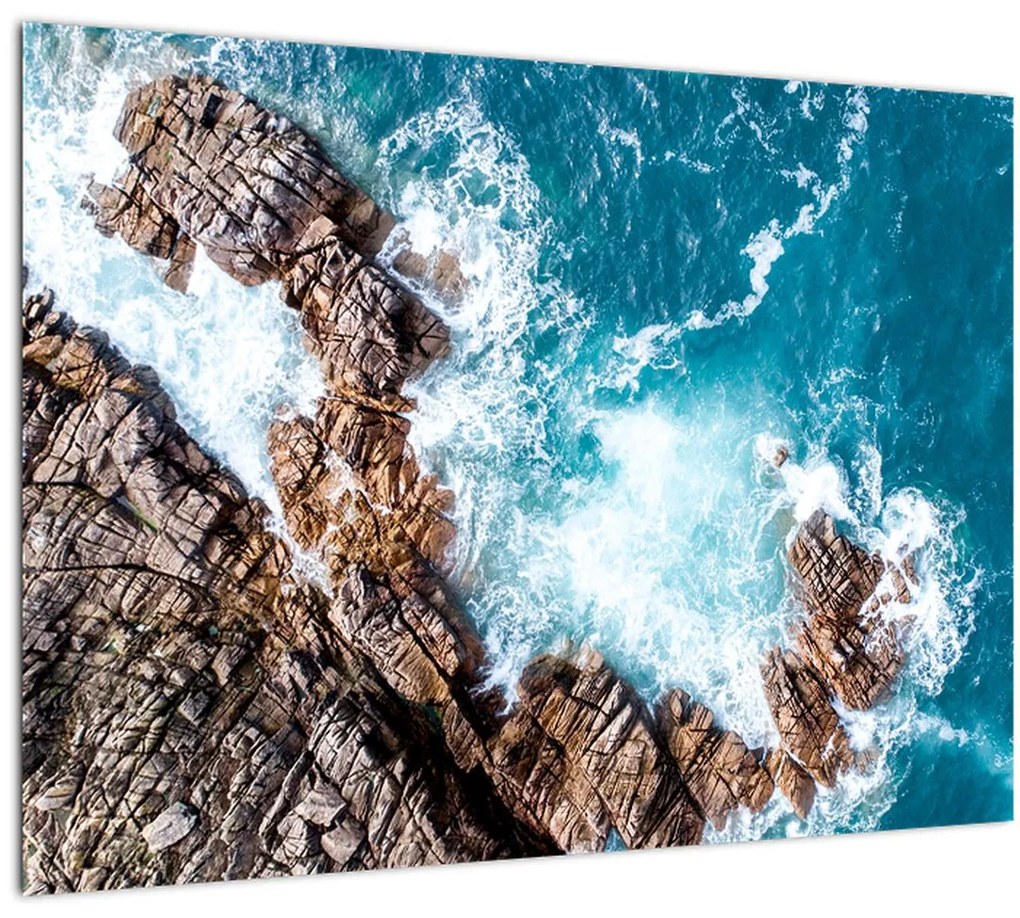 Obraz skál a mora (70x50 cm)