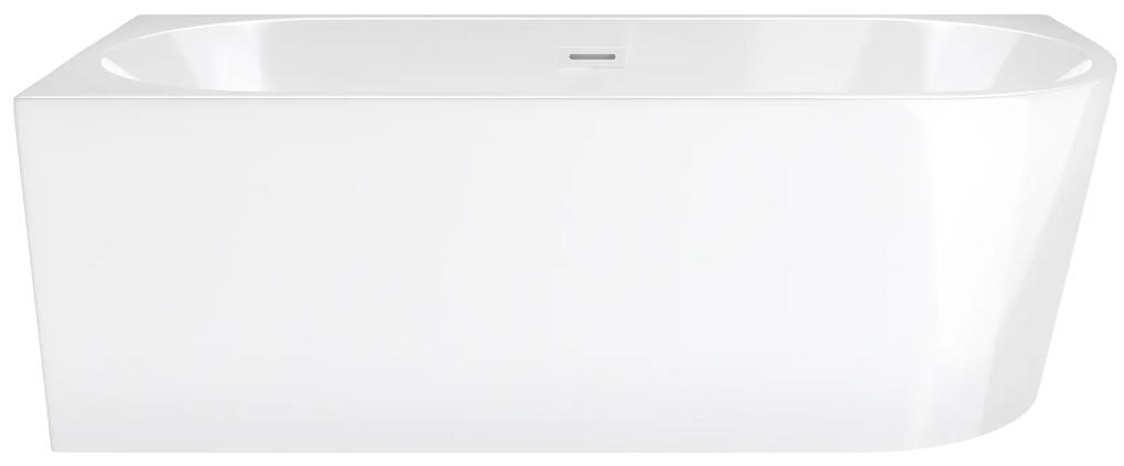 D‘Eluxe - VANE - Voľne stojaca akrylátová vaňa RELAX RS17L Ľavá xcm Voľne stojaca vaňa biela 170 73 58 170x73cm biela + Sifón CLIK CLACK - farba Biela