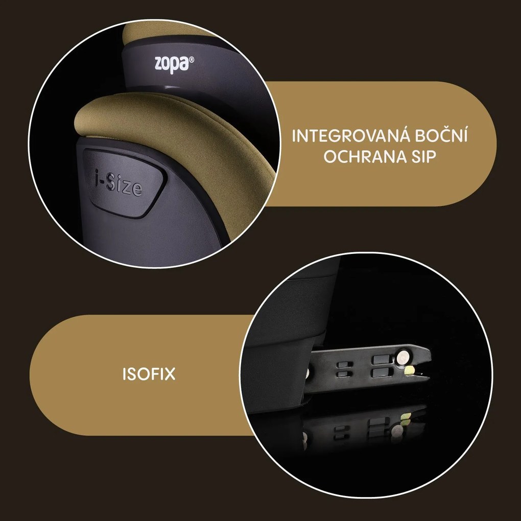Zopa autosedačka Matrix i-Size - Kodi bronze
