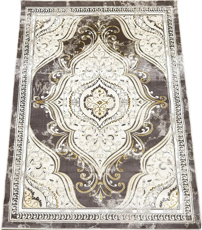 Koberec Opera 8081 béžový s orientálnym vzorom – obdĺžnik Rozmer: 80x150 cm