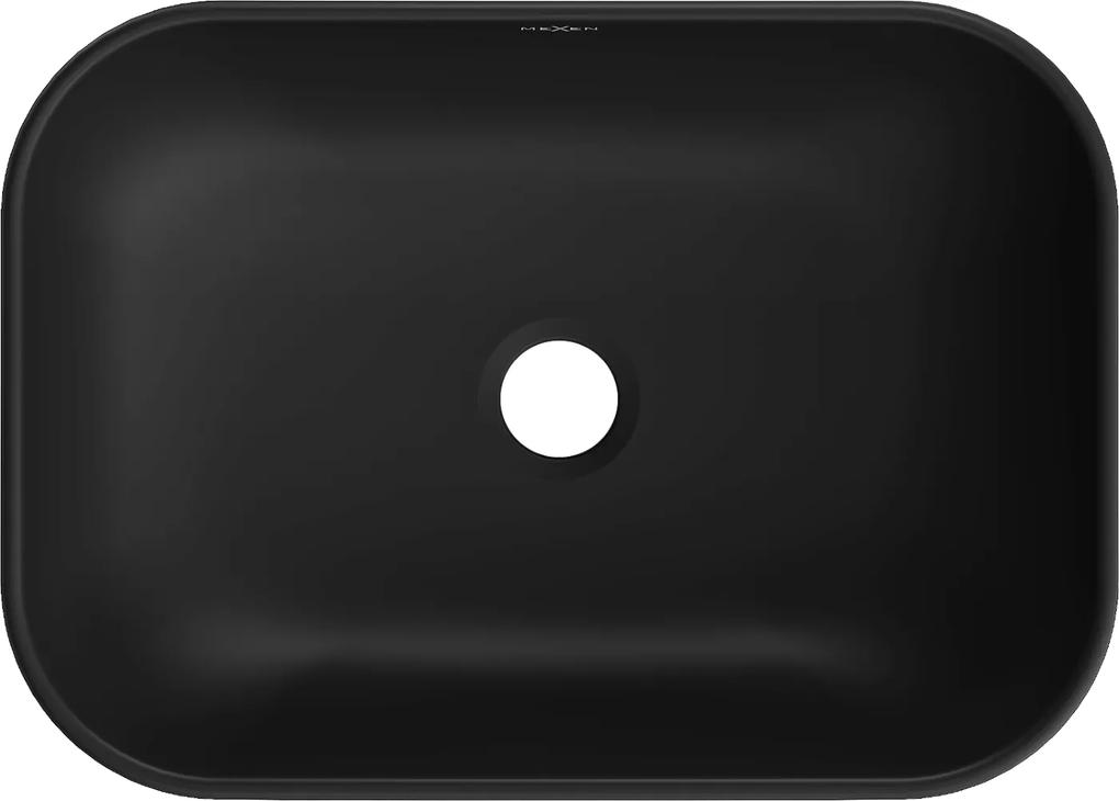 Mexen RITA umývadlo, 45x32 cm, čierna, 21084585