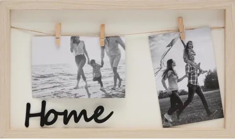 Fotorámik pre 2 ks foto, 20x35x2,5 cm%