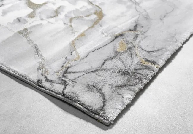 Koberec CRAFT MARBLE sivý