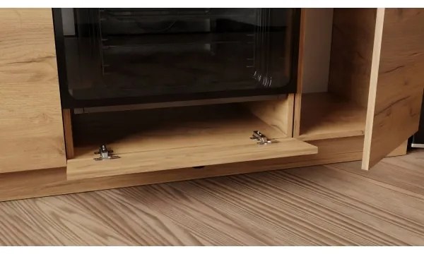 Kuchynská linka CLAIRE 180 cm dub craft