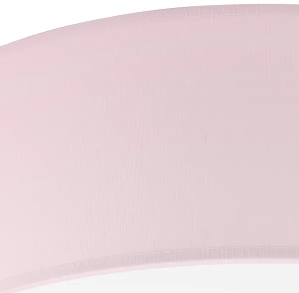 Stropné svietidlo SIRJA PASTEL DOUBLE 4xE27/15W/230V pr. 45 cm ružová