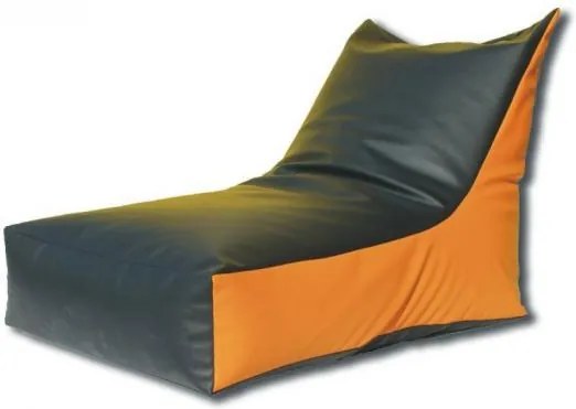 Sedacie kreslo/sofa na ležanie olše oranžová -- AL8