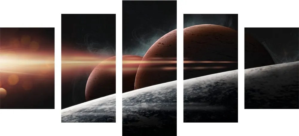 5-dielny obraz planéty v galaxii Varianta: 200x100