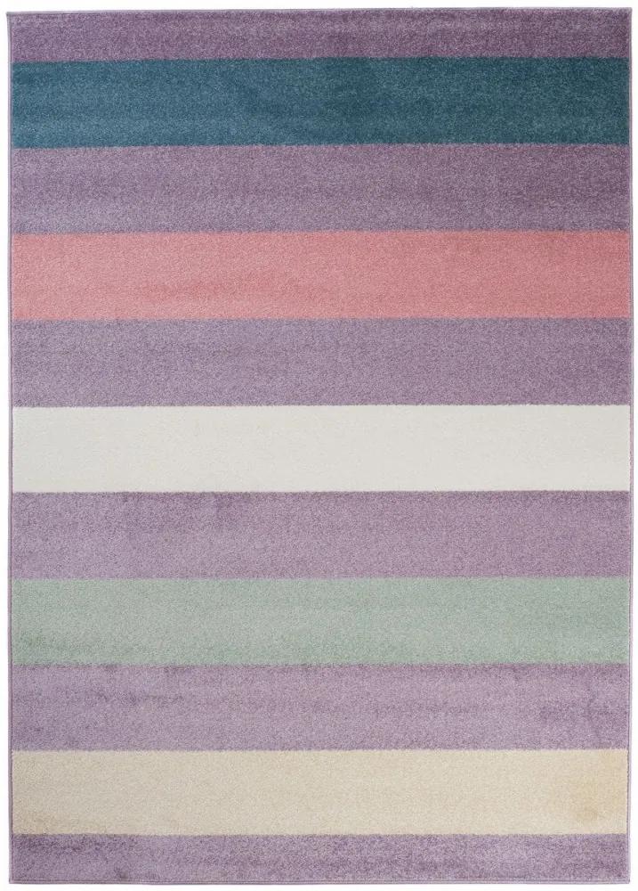 Kusový koberec Colins fialový, Velikosti 120x170cm