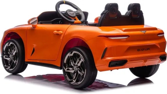 Detské elektrické autíčko Bentley Batur kabriolet oranžové