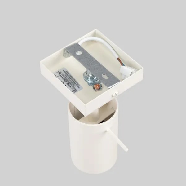 Sollux SL.1494 - Nástenné bodové svietidlo RING 1xGU10/10W/230V krémová