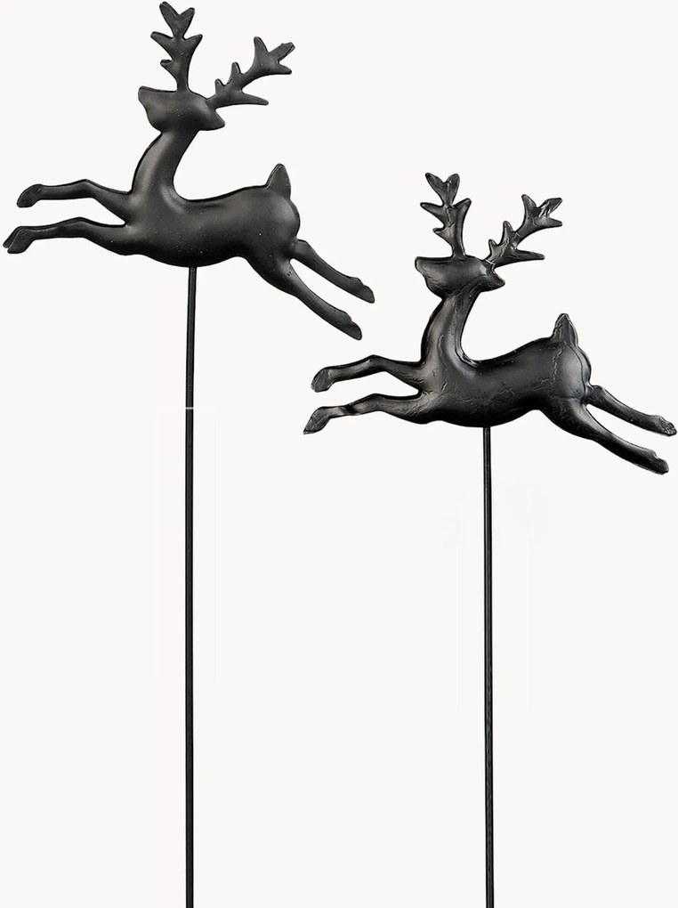Vianočné dekorácie Reindeer, 2 ks