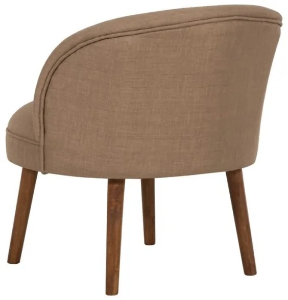 Detské kreslo KUNI hnedé