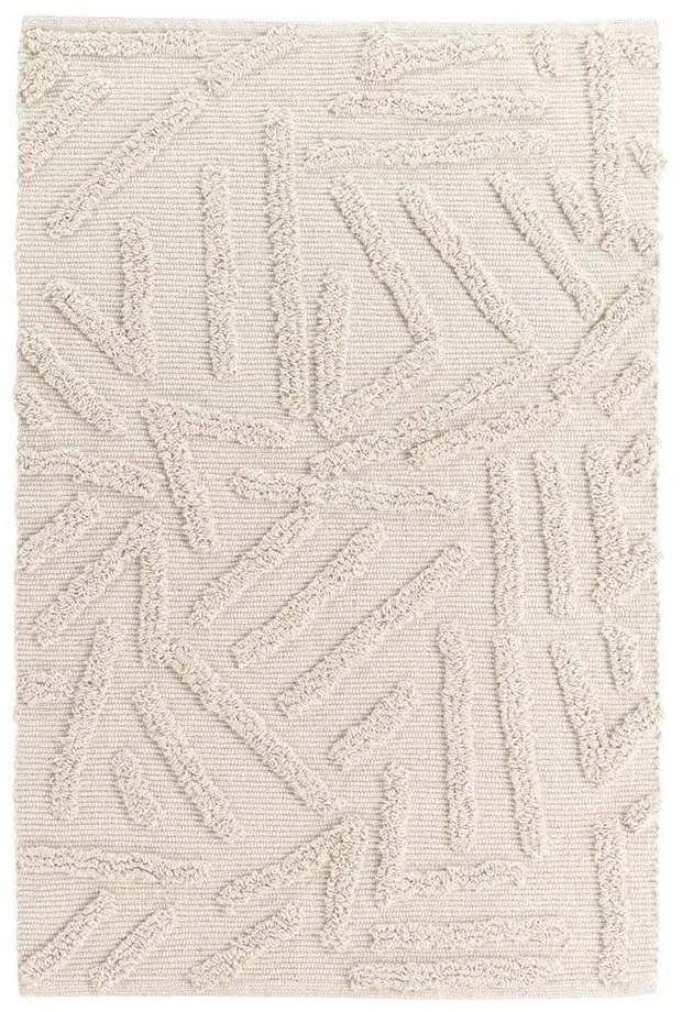 Krémový prateľný koberec 60x90 cm Athena – douceur d'intérieur