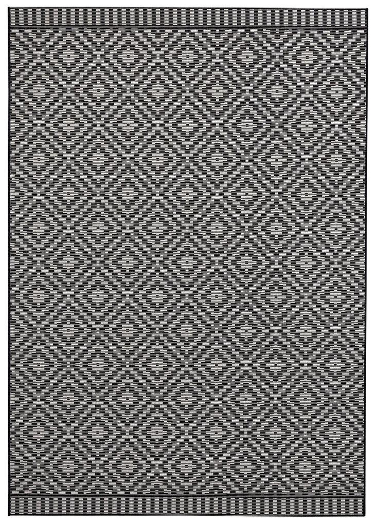 Mujkoberec Original Kusový koberec Mujkoberec Original Mia 103520 Black Creme – na von aj na doma - 120x170 cm
