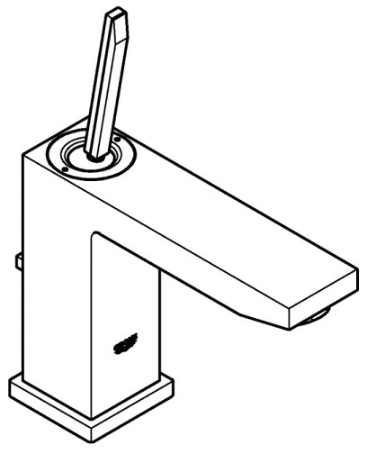 GROHE 23657000 - Umývadlová batéria EUROCUBE JOY, veľkosť M, lesklý chróm