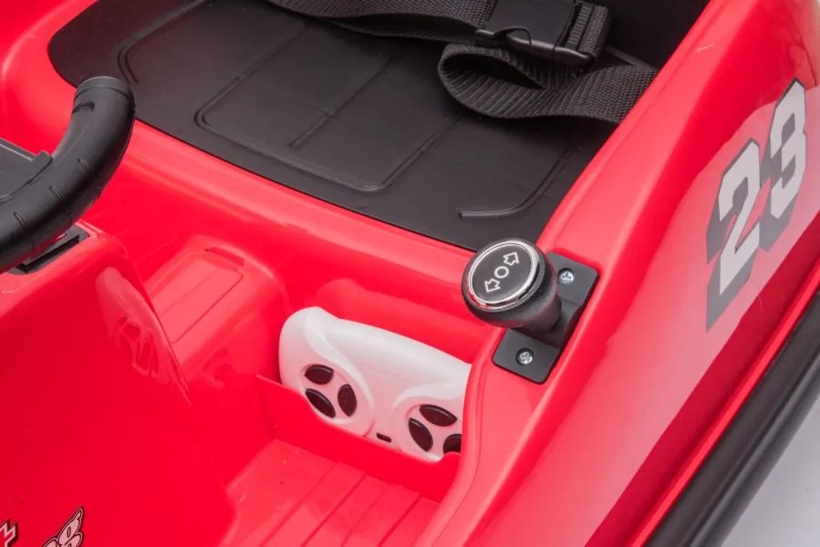 LEAN CARS Batériové vozidlo GTS1166 LED svetlá diaľkové ovládanie červené