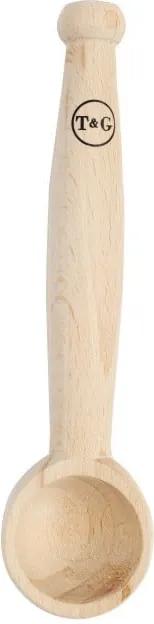 Drevená buková lyžička na soľ T & G Woodware Salty
