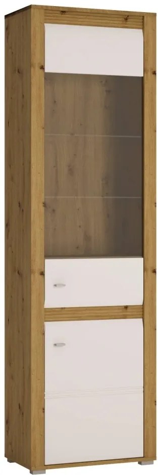 Vitrína SEVILLA NEW 2D TYP 01 | s LED osvetlením