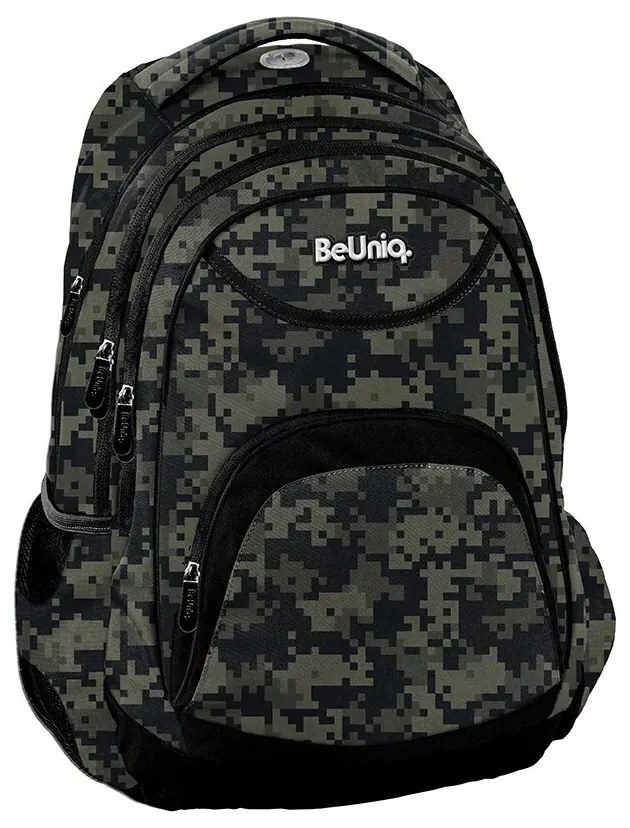 Paso Školský batoh BeUniq Maskáčové