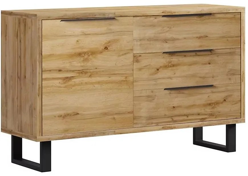 Komoda 4d Halle 47 Dub Wotan