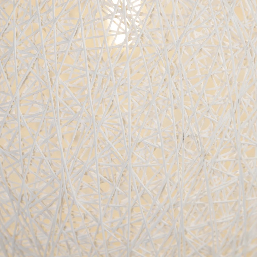 Inteligentné závesné svietidlo biele 45 cm vrátane Wifi A60 - Corda