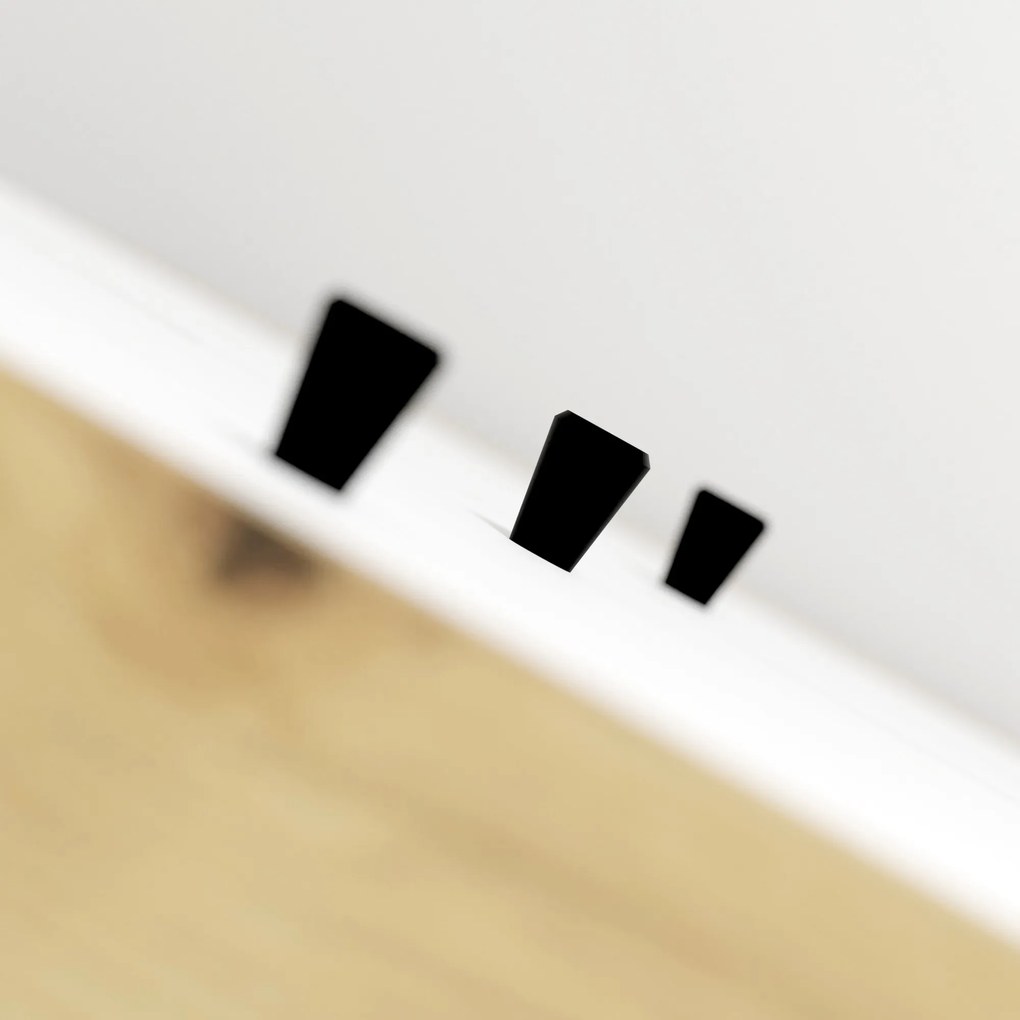 Komoda Bilbao 63,4 cm dub artisan/biela