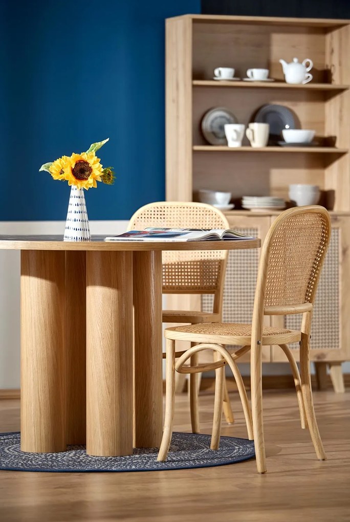 Jedálenský stôl AZUL 120 cm prírodný dub
