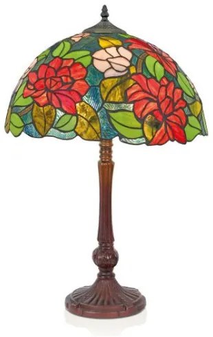 Vitráž stolné svietidlo PONDLILY 62*40