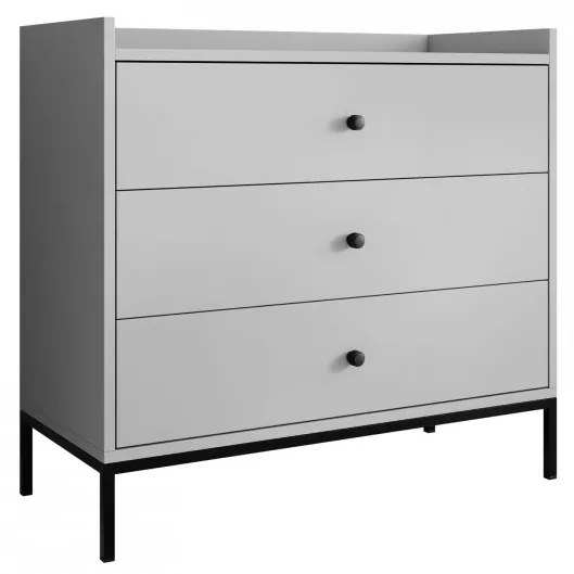 Komoda Tuzzirt 3SZ, Farby: biela
