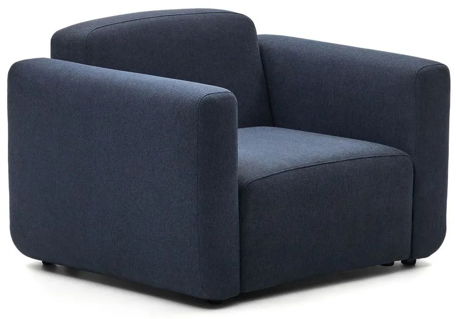 Tmavomodré kreslo Neom – Kave Home
