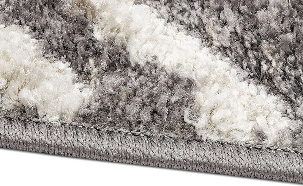 Oriental Weavers, Kusový koberec Castro Carved 162/NQ2F, 80x120, šedá, kancelária