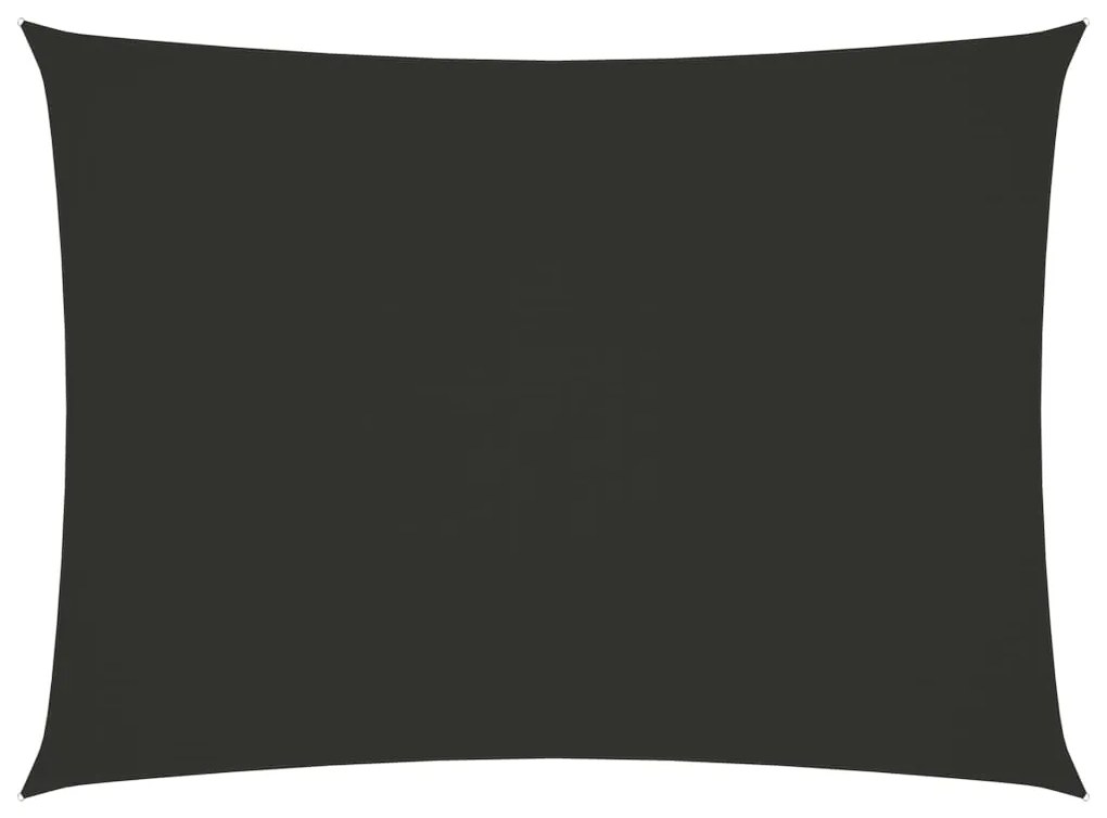 vidaXL Tieniaca plachta, oxford, obdĺžniková 2,5x4 m, antracitová