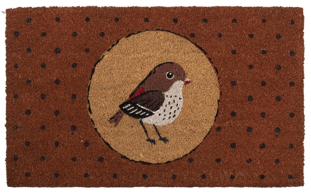 Kokosová rohožka s vtáčikom - 75 * 45 * 1 cm