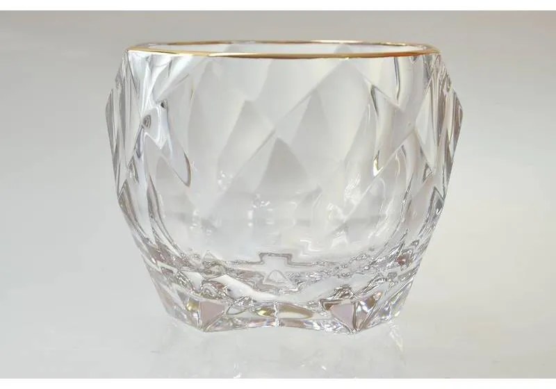 BOHEMIA JIHLAVA HAVANA GOLD POHÁR NA WHISKY 300ML SADA 6 KS