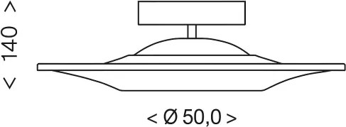 Brilagi - LED Prisadený luster VERANO LED/15W/230V