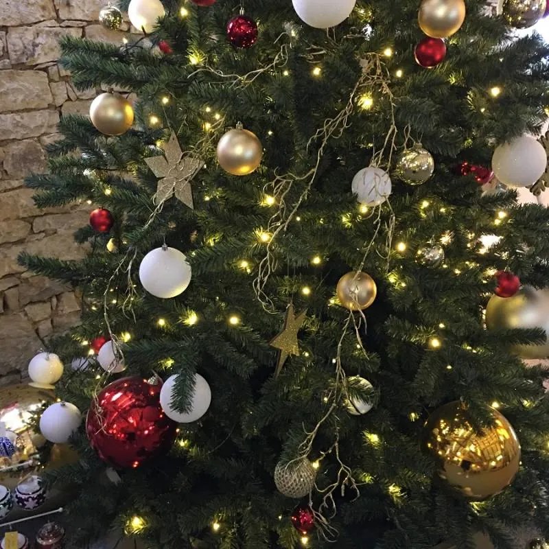 DECOLED Přízdoba, 155 cm, zlatá