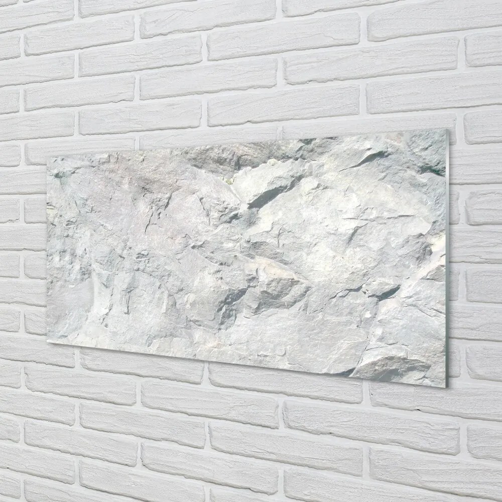 Obraz na skle Kameň abstrakcie betón 100x50 cm