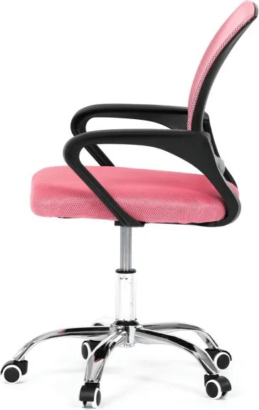Detská otočná stolička ružová KA-L103 PINK