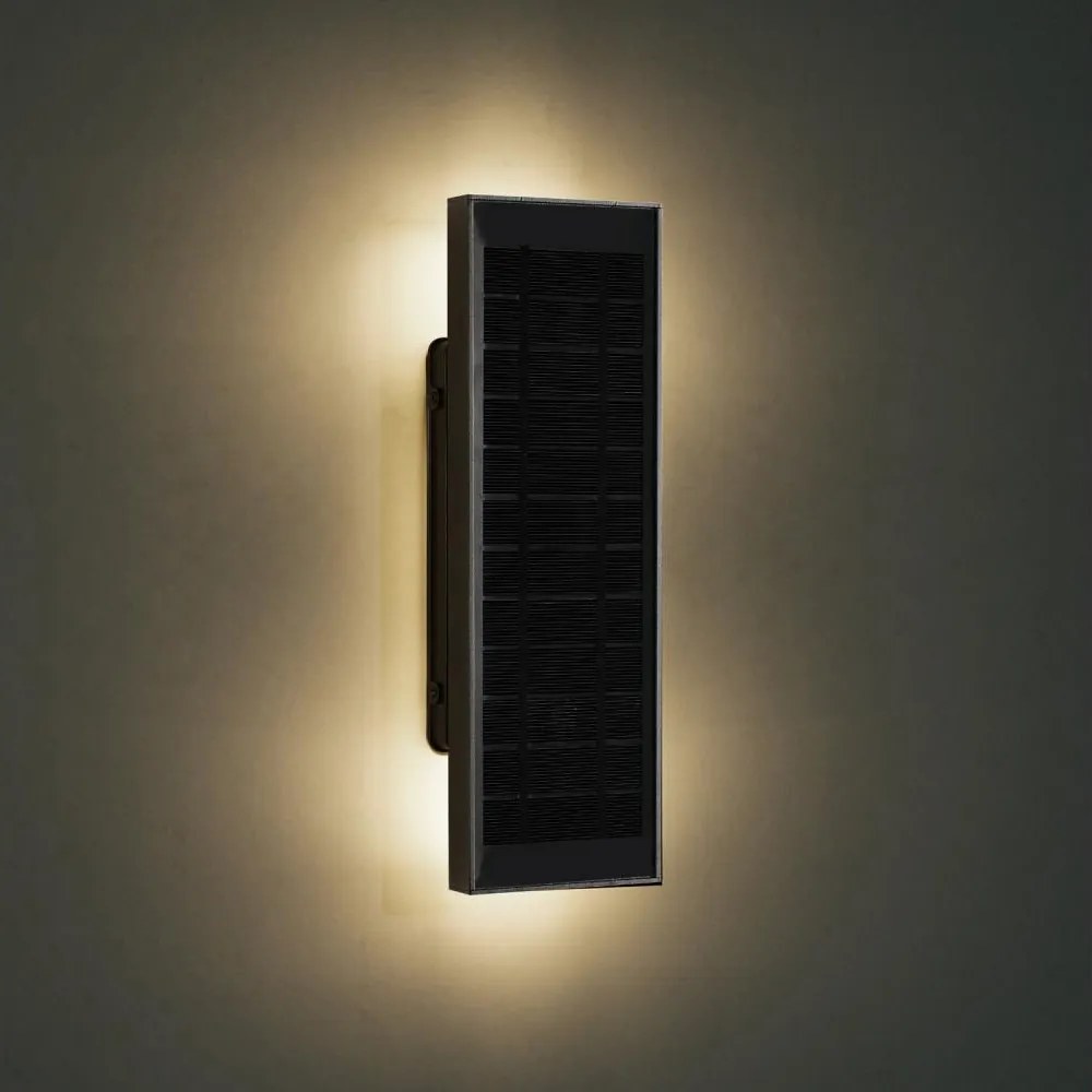 Brilagi - LED solárne nástenné svietidlo SUN LED/2,5W/3,7V 30 cm 2000 mAh IP44